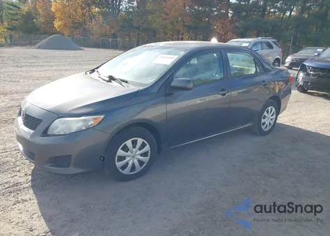 2009 Toyota Corolla Le из США, поврежденный, VIN 1NXBU40EX9Z067593